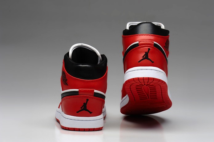 Nike Air Jordan 1 Retro j ai Femmes chaussures en vente Blanc Rouge (3)